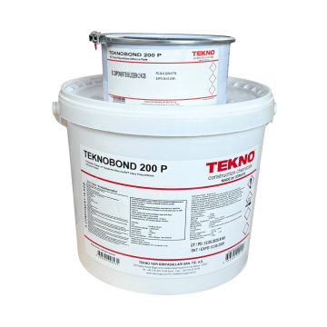 Двокомпонентний поліуретановий тиксотропний клей-паста Teknobond 200 P класу R2T, без розчинників для укладання керамічної плитки, натурального та штучного каменю